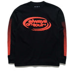 AOT Spinner L/S Tee (BLK/Red)
